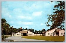 KISSIMMEE FL FLORIDA Postcard Aldersgate Nursing Home Exterior Vintage View PC picture