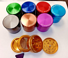 Grinder Colorado Crusher 4 Piece With Scrapper 45mm 2.5inch Various Colours picture