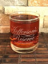JEFFERSON'S RESERVE BOURBON Collectible Whiskey Glass 8 Oz picture