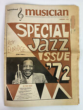 INTERNATIONAL MUSICIAN AFM NEWSPAPER JAN 1972 special jazz issue  picture