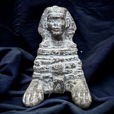 Rare Ancient Egyptian Antiques Sphinx with the Head of a Human Pharaonic Rare BC picture