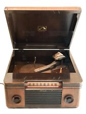 Vintage 1946 RCA VICTOR Radio Phonograph Record Player Model 55U For Repair picture
