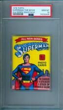 1978 Topps SUPERMAN The Movie Series #2 Unopened Wax Pack PSA 10 Pop 1 picture