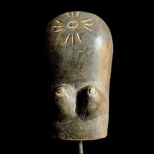 African Mask Collectible Hand Carved wood Wall Hanging Makonde Body -9451 picture