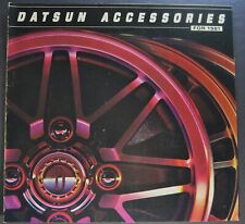1981 Datsun Accessories Brochure 280ZX 210 310 510 200SX 810 Pickup Original 81 picture