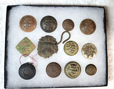 Excavated British Crimean War (1850's) buttons + Lion's Head; dug Sevastopol picture