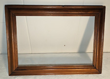 Simple Elegant Vtg Antique Solid Oak Frame Fits 12