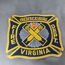 Fredericksburg VA Virginia Fire Dept 3 3/4