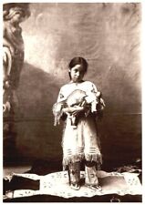 Vtg PC Native American Katie Roubideaux Souix Photo by Anderson 1896  Unposted picture