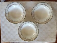 Noritake Shenandoah Rimmed Fruit Dessert  Bowls Set Of 3 picture
