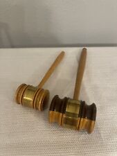 2 Wood Gavel Mallets picture