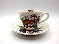 Royal Bridal Crown Tea Cup and Saucer Queen Anne Bone China 1949 BX1C picture