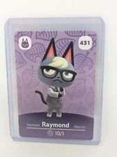 Raymond #431 Animal Crossing Amiibo Card AUTHENTIC Series 5 NEW picture