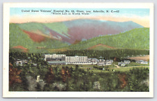 Postcard Oteen North Carolina Aerial View United States Veterans Hospital No 60 picture