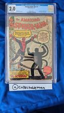 Amazing Spider-Man #3 CGC 2.0 Marvel 1963 First appearance of Dr. Octopus picture