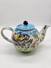 Paul Cardew Design Teapot Noah's Ark Collectible Made In England Vintage picture