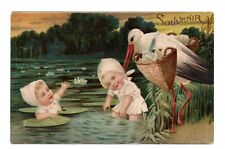 CPA IN Relief. Babies And Storks. (4) picture