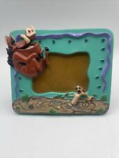 Vintage The Lion King Pumbaa & Timon Picture Frame Easel-Back 2.25x3.25” picture