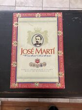 Jose Marti Cuba Libre Red Wooden Hinged Cigar Box Empty. picture
