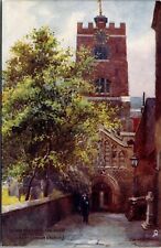St Bartholomew the Great Old London Churches Tucks 6258 Vintage Postcard A58 picture