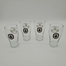 4 USS Cole DDG-67 Khaki Ball Beer Glasses picture