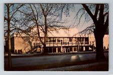 Quincy IL-Illinois, College Center, Quincy College, Antique Vintage Postcard picture