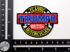 TRIUMPH EMBROIDERED PATCH IRON/SEW ON ~3-1/8''x 2-3/8