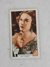 1935 Gallaher Film Partners #38 Claude Rains & Fay Wray  picture