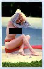 Beautiful Woman Blonde Female Art Model Classic Pinups 224 Postcard Reproduction picture