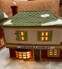 Dept 56 Dickens Village Scrooge & Marley Counting House 65005, light,  picture