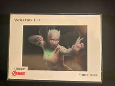 2022 Fleer Ultra Avengers WHITE TIGER Animation Cell 86 picture