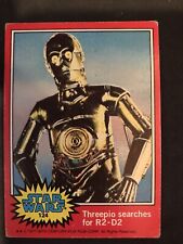 1977 Topps Star Wars Series 2 (Red) #124- C-P30 searches for R2-D2 picture