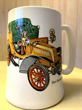 Dion Bouton 1903 Ironstone Stein/Mug-Wood & Sons England-Ralph Moses Enoch-Rare picture