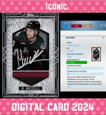 Topps NHL Skate Iconic Matias Maccelli Mystic Signature Limited Digital 2024 picture
