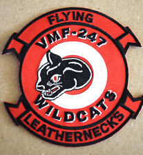 Flying Leathernecks VMF-247 Wildcats Patch 4 inches picture