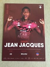 Danley Jean Jacques, Haiti 🇭🇹 FC Metz 2023/24 hand signed picture
