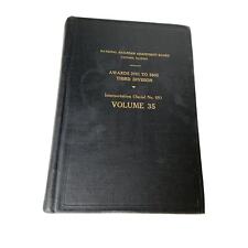 National Railroad Adjustment Board Chicago IL Volume 35 Awards 3701-3800 3rd Div picture