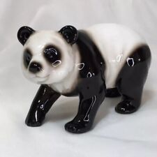 4.75” Walking Panda Figurine, Vintage, Seagull, Glazed Porcelain, Collectible❤️ picture
