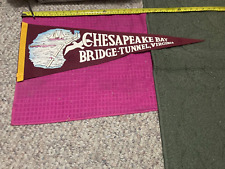 VTG Chesapeake Bay Pennant VA BRIDGE-TUNNEL U.S.S. Enterprise THIMBLE CHANNEL picture