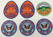 Vintage Boy Scouts Staten Island Council Camporee Patch Lot of 6  AL picture