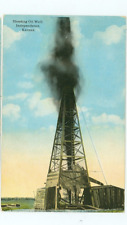 INDEPENDENCE,KANSAS-SHOOTING OIL WELL-PRE1920--(KS-I) picture