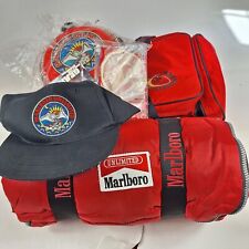 Marlboro Unlimited Adventure Gear Lot Of Camping Gear New With Tags Sleeping Bag picture
