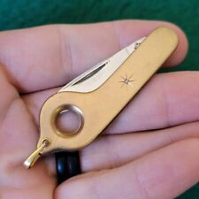 Old Vintage Minty Miller Bros Meriden Cigar Cutter Watch Fob Pocket Knife picture