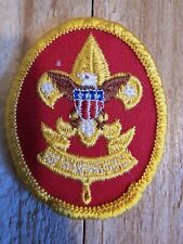 NOS 1980s FIRST CLASS RANK Boy Scouts of America PATCH BSA Scouting Award Badge picture