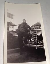 Rare Antique WWII ID'd African American Man, Anthony Weaver Snapshot Photo KS picture