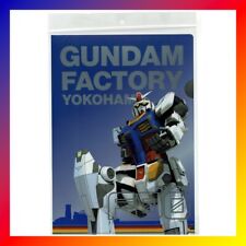 GUNDAM FACTORY YOKOHAMA Official CLEAR FILE FOLDER Exclusive RX-78F00 Tokyo NEW picture