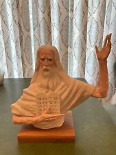 Autographed Moses By LASZLO ISPANKY LTD ED 1/400, Approx 12.5” Tall X 14