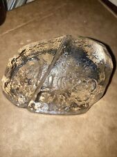 ANTIQUE GLASS PLYMOUTH ROCK 1620 PAERWEIGHT. EXCELLENT CONDITION. HISTORIC picture