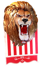 Vintage KRAFT Candy Advertising Circus LION Wonderflex Foil Store Display Sign picture