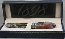 Conklin 1898 Misto Green & Chrome Fountain Pen - Broad Nib - New In Box picture
